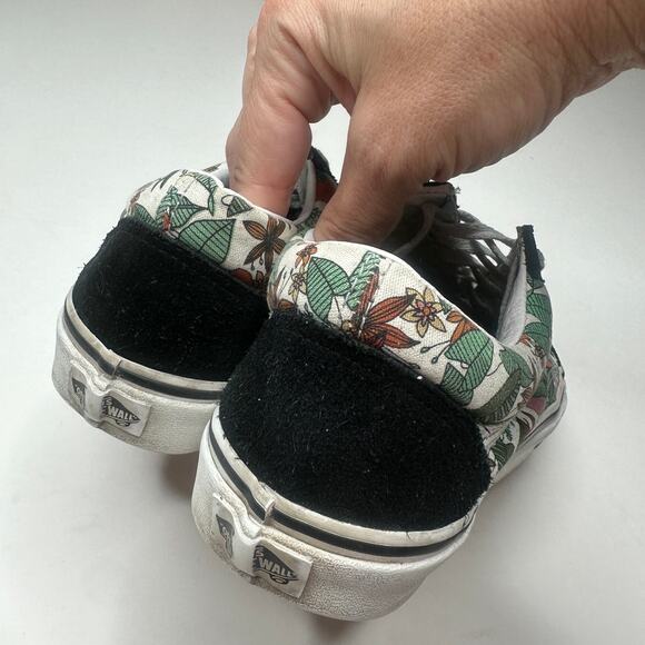 Vans Old Skool Multi Tropical Print Skate Shoes - Picture 4 of 6